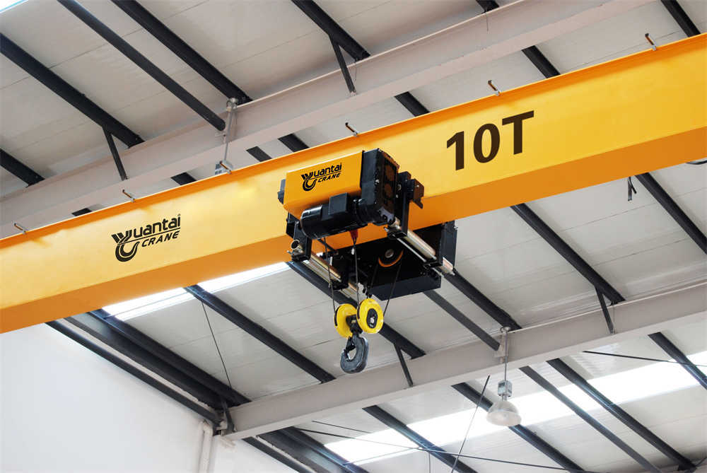 10 Ton single girder overhead crane