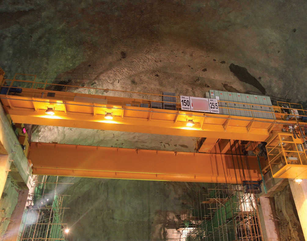 overhead-crane-in-Hydroelectric-Project