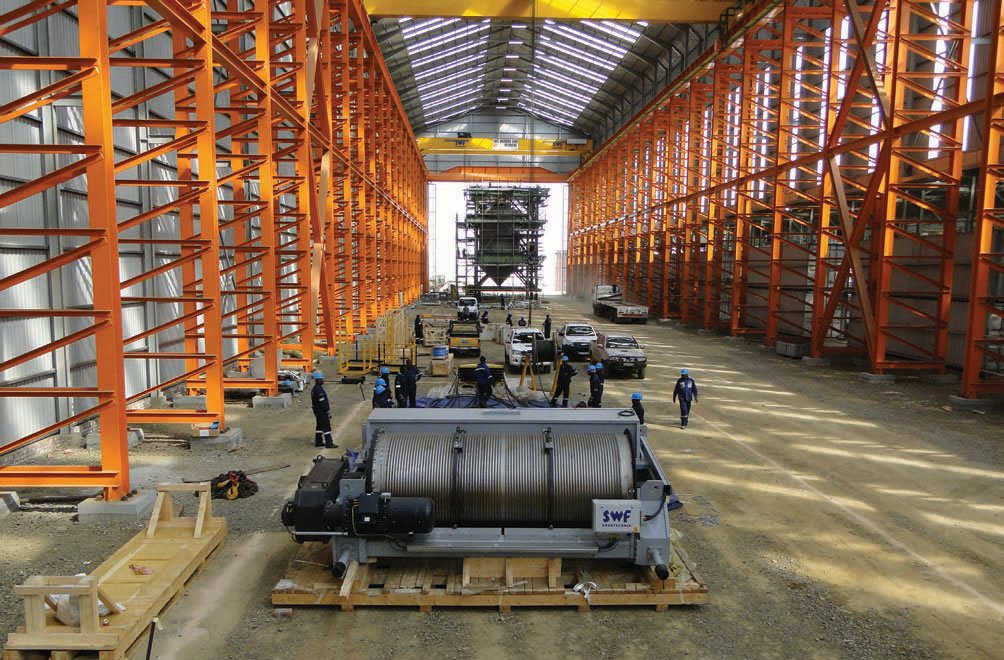 Project at fabrication business Hydra Arc in South Africa