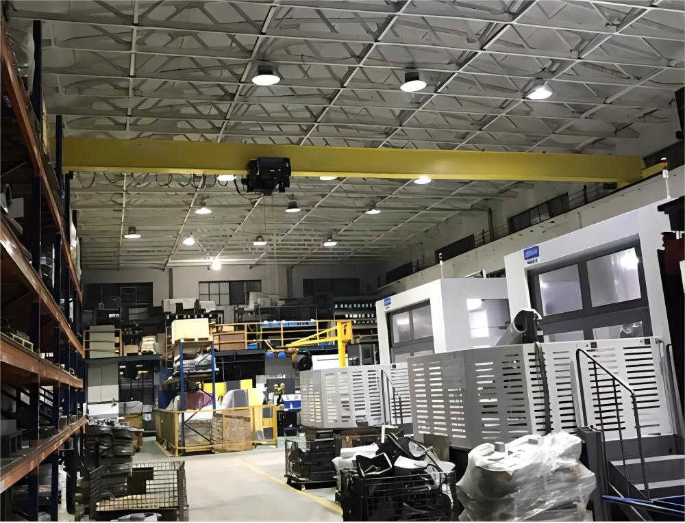 3-ton European single-girder overhead crane
