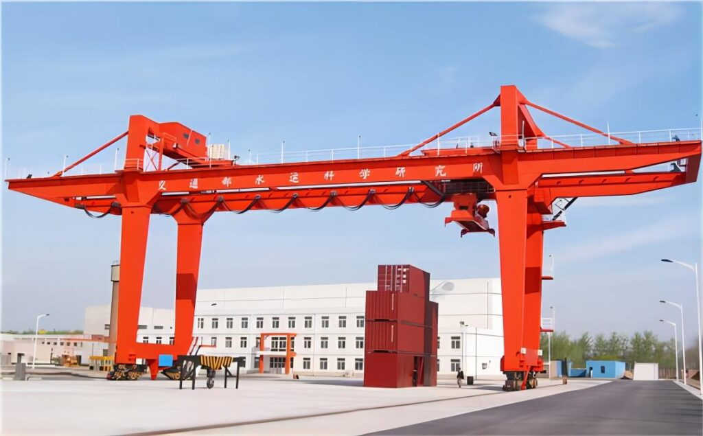 MG type 50t double main beam hook gantry crane