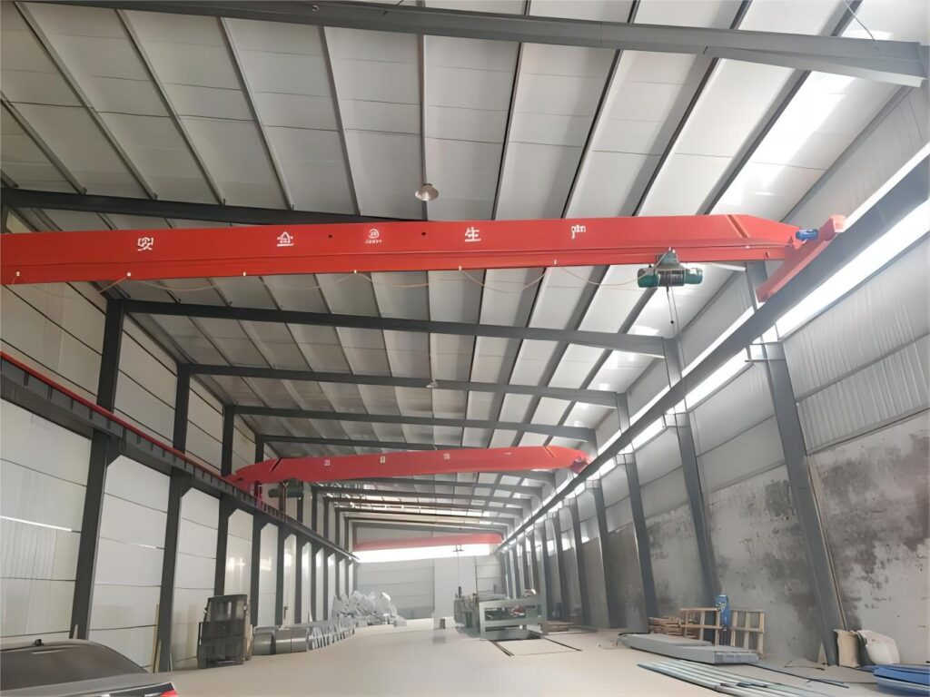 LD type 3 ton single girder bridge crane