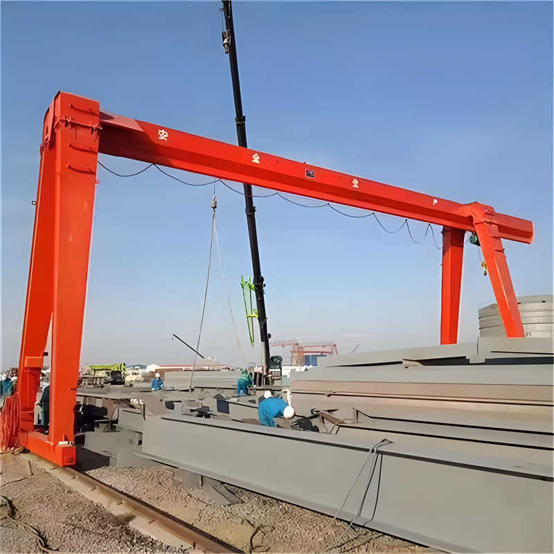 10 ton Rail-Mounted Gantry Crane