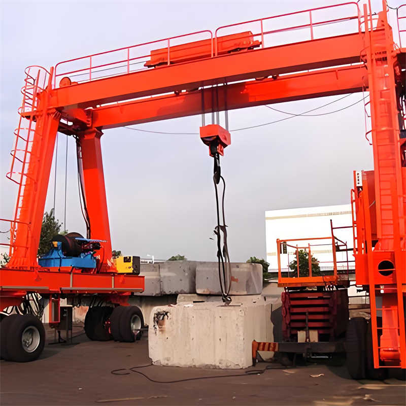 20 ton Rubber-Tired Mobile Gantry Cranes